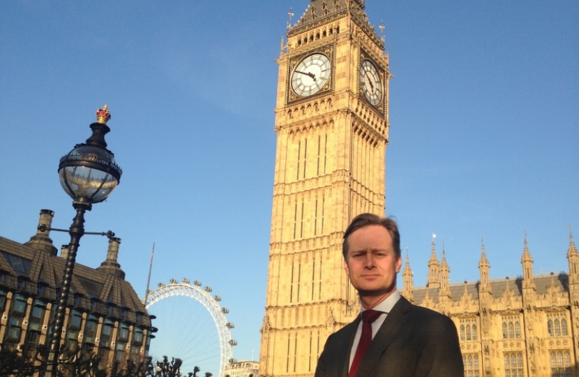 Matthew Offord at Houses of Parliament