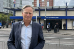 Matthew Offord MP at Colindale tube station