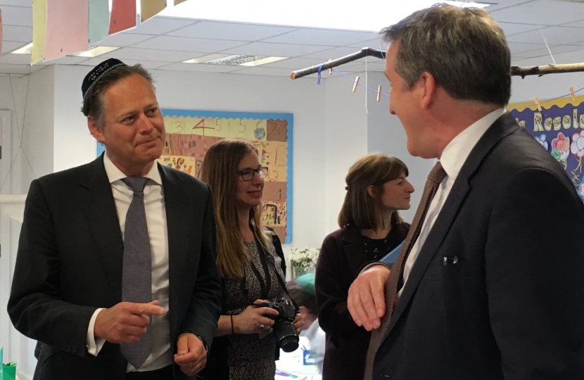 Matthew Offord and the Education Secretary