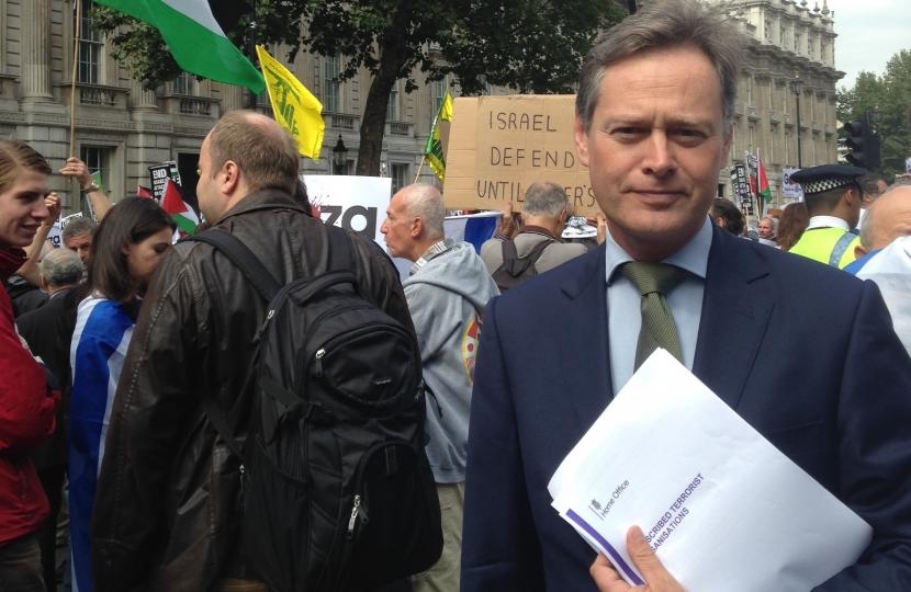 Matthew Offord MP welcomes ban on Hezbollah 