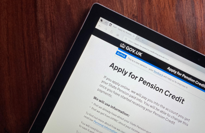 Apply for Pension Credit