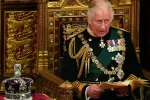 Prince Charles delivering the Queens Speech