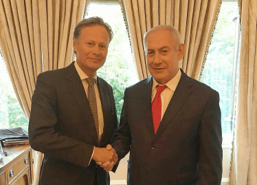Matthew Offord with PM Netanyahu