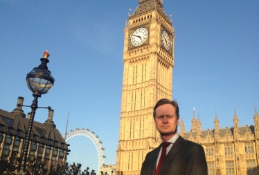 Matthew Offord at Houses of Parliament